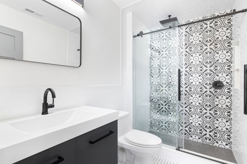 Large Format Tiles in Shower